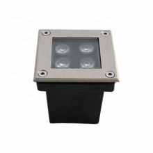 4W IP67 Square LED Step Light Wall Recessed